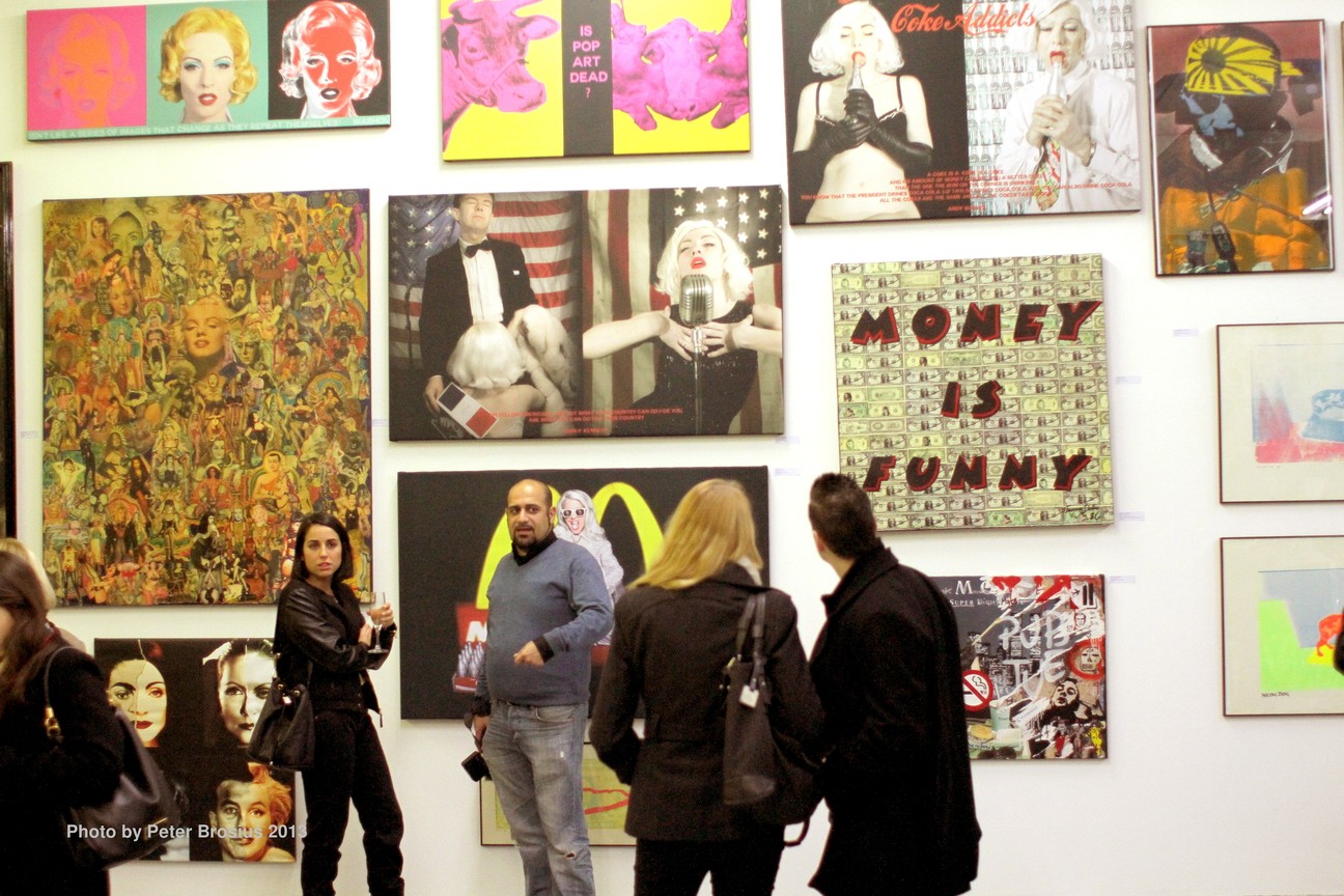 The  large retrospective pop art exhibition in Berlin Checkpoint Charlie art center  2013